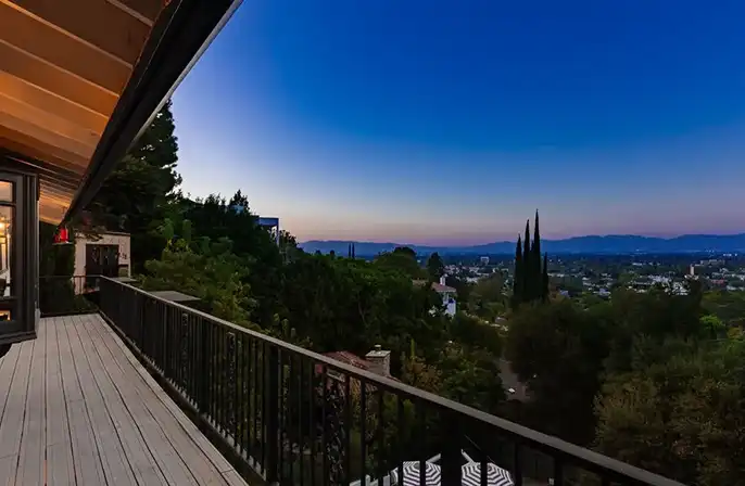 Backyard ADU with private entrance and patio