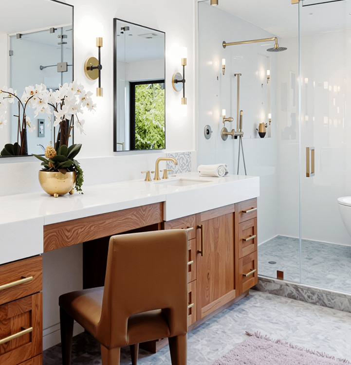 Luxury bathroom remodel Los Angeles CA
